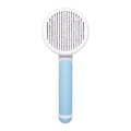 New Pet Cat Brush Hot Selling Hand-held Steel Wire Self-cleaning Comb Looper For Hair Removal